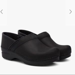 Professional Black Oiled Dansko Clogs